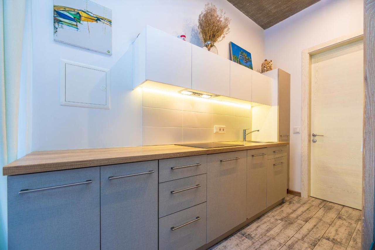 פלאנגה Su Terasa Jaukus Apartamentas, Tik Vienas מראה חיצוני תמונה